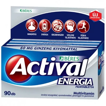 Béres Actival Energia filmtabletta 90db