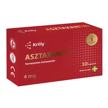 Krilly Asztaxantin kapszula 30 db