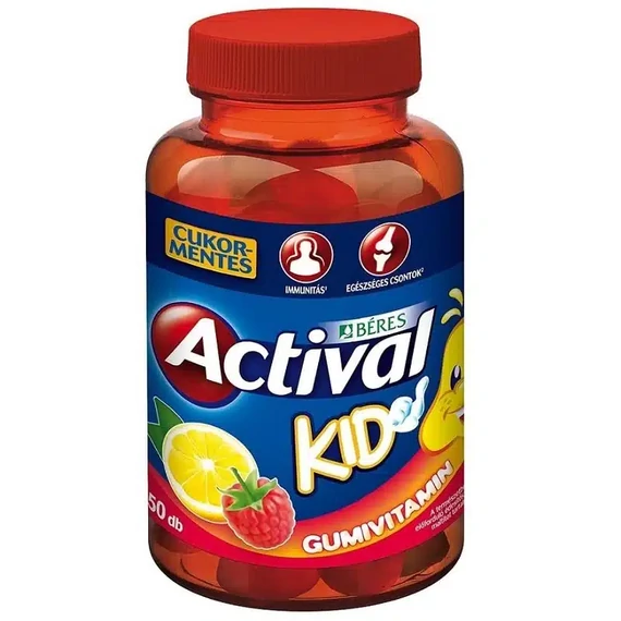 Béres Actival Kid gumivitamin 50db