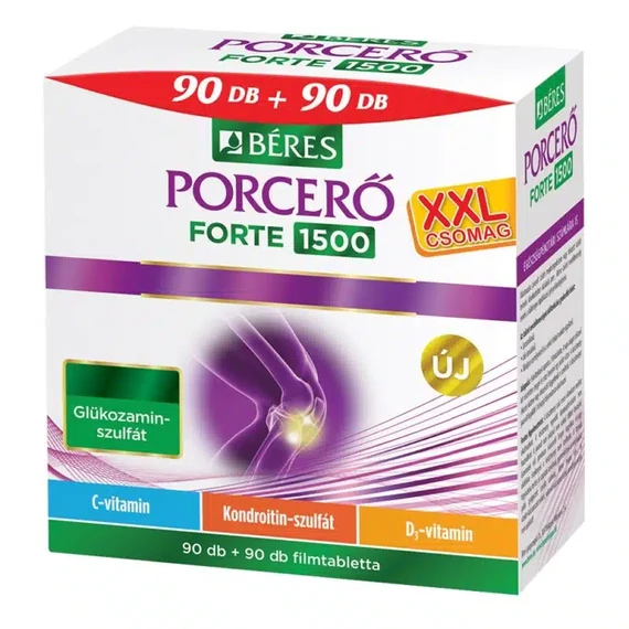 Béres porcerő forte 1500 filmtabletta 90+90db