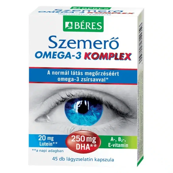 Béres Szemerő Omega-3 komplex lágyzselatin kapszula 45db