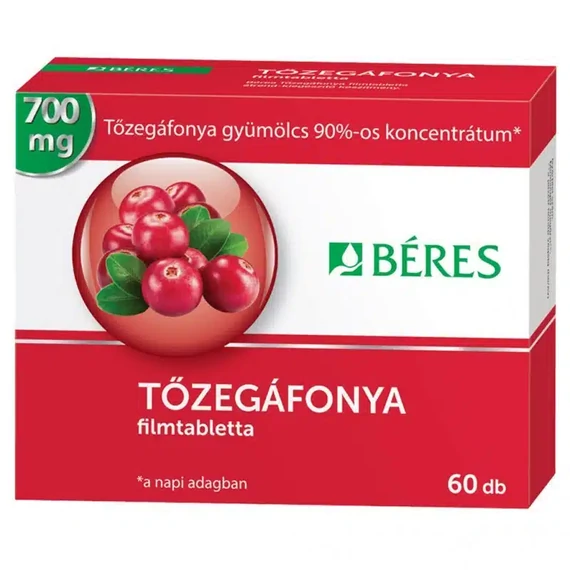 Béres Tőzegáfonya filmtabletta 60db