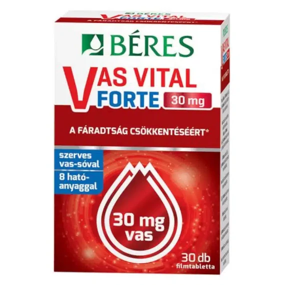 Béres Vas Vital Forte filmtabletta 30db