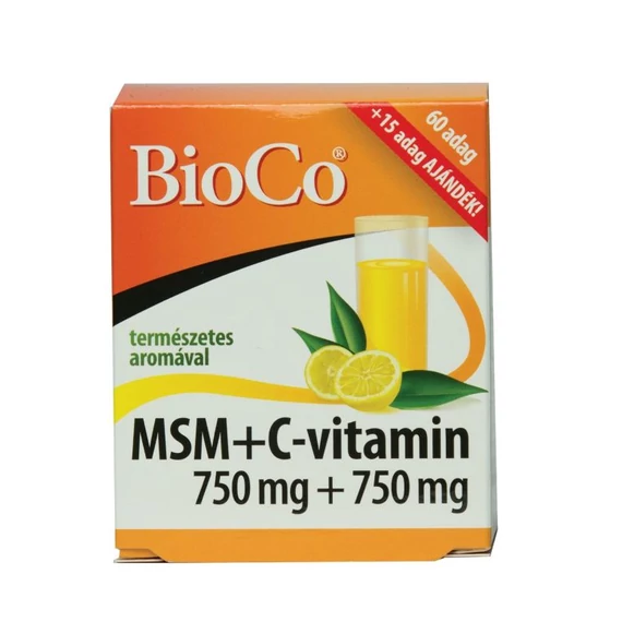 Bioco MSM+C-Vitamin italpor 750mg+750mg