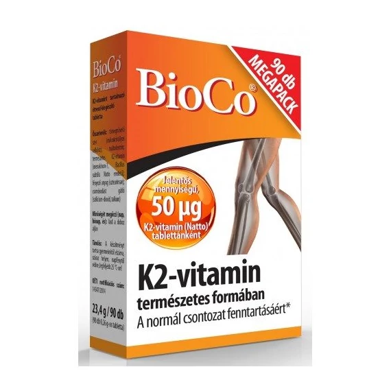 BioCo K2-vitamin 50 µg 90db