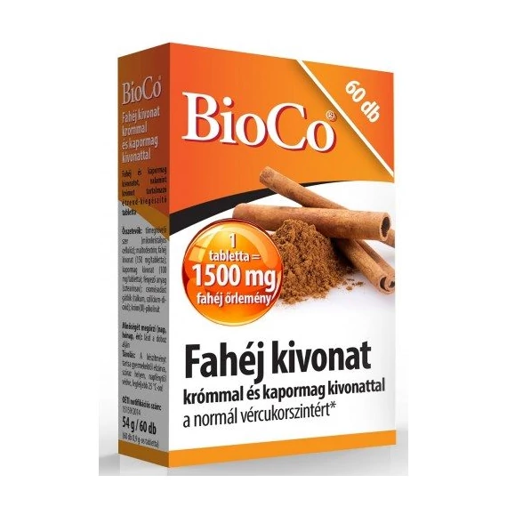 BioCo Fahéj kivonat 60db