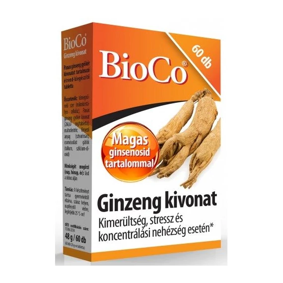 BioCo Ginzeng kivonat 60db