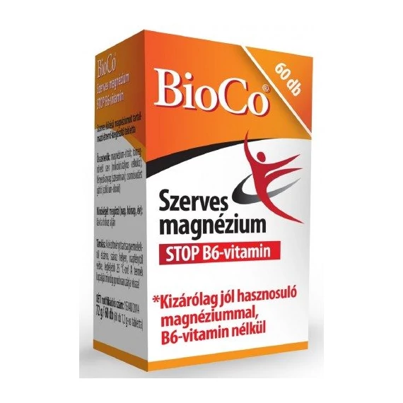 BioCo Szerves Magnézium STOP B6 60db