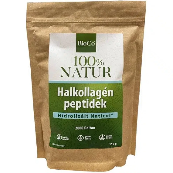 BioCo 100% NATUR Halkollagén peptidek por 150g