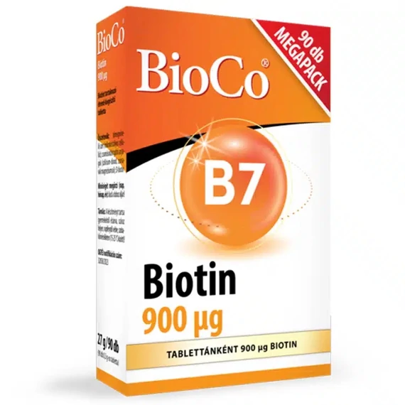 BioCo Biotin 900μg tabletta 90db