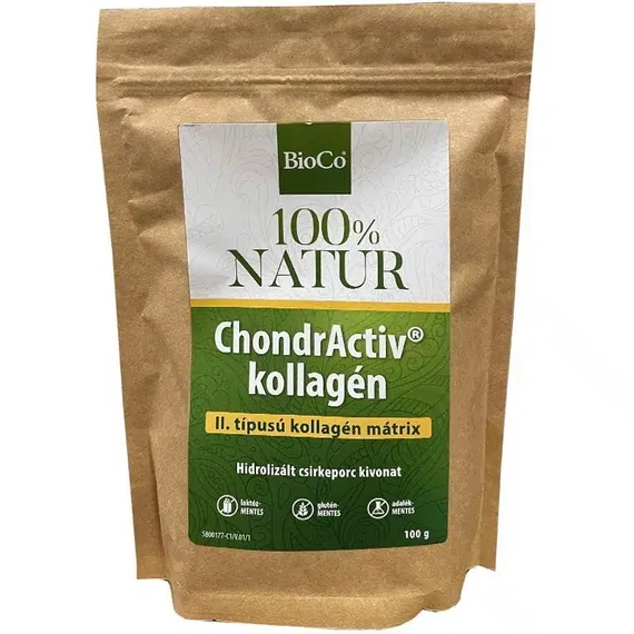 BioCo 100% NATUR ChondrActiv kollagén por 100g