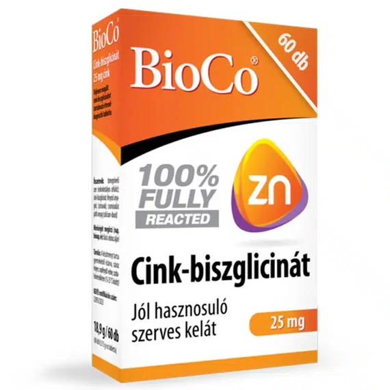 BioCo Cink-biszglicinát tabletta 60db
