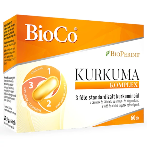 BioCo Kurkuma Komplex kapszula 60db