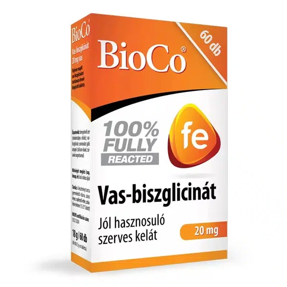 BioCo Vas-biszglicinát tabletta 60db