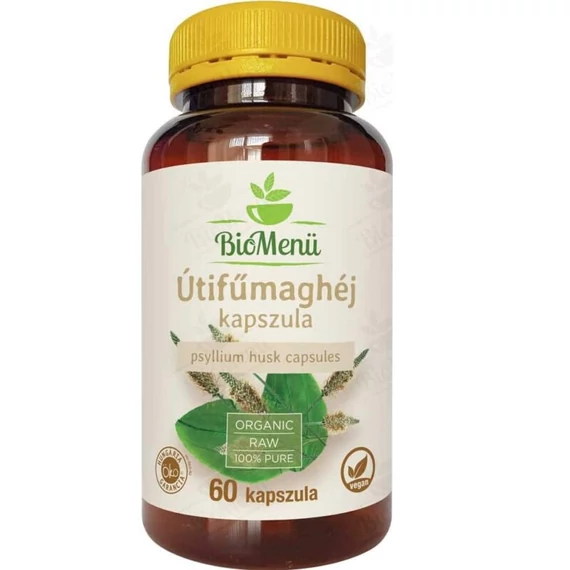 Biomenü Bio útifűmaghéj  kapszula 60db