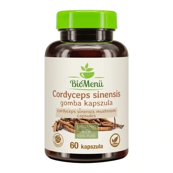 Biomenü Bio Cordyceps sinensis gomba kapszula 60db