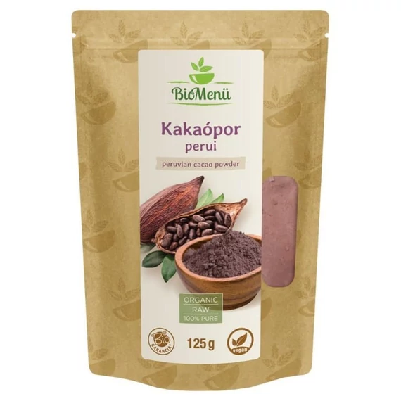 Biomenü bio perui kakaópor 125g