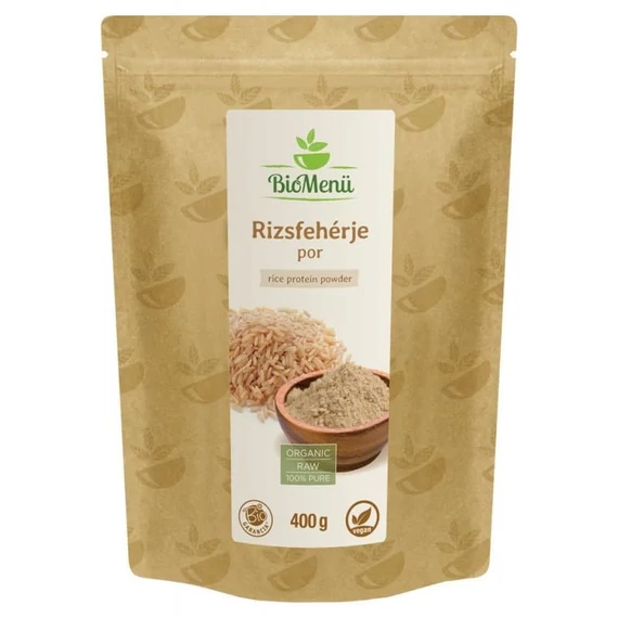 Biomenü Bio Rizsfehérje 80% por 400g
