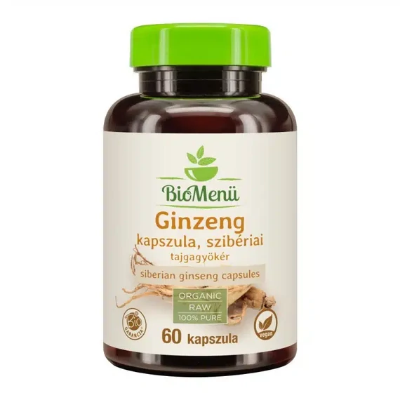Biomenü Szibériai Ginzeng (Ginseng) kapszula 60db