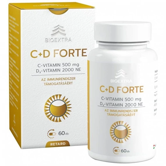 Bioextra C+D Forte Retard kapszula 60db