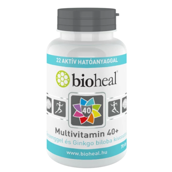 Bioheal multivitamin 40+ tabletta 70 db