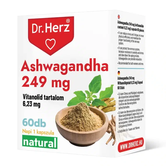 Dr. Herz Ashwagandha kapszula 60db