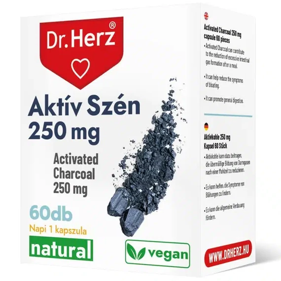 Dr. Herz Aktív szén kapszula 60db