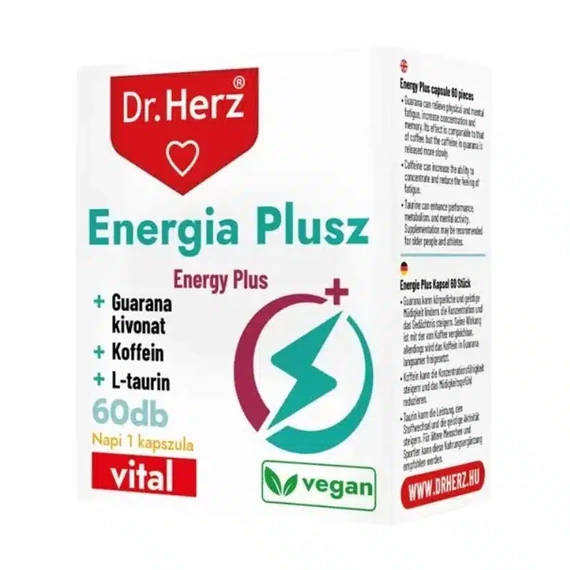 Dr. Herz Energia Plusz kapszula 60db