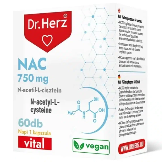 Dr. Herz NAC 750 mg kapszula 60db