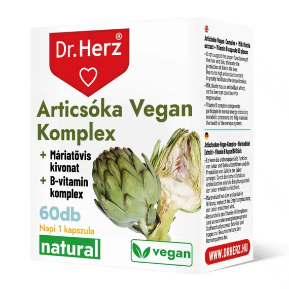 Dr. Herz Articsóka Vegan Komplex kapszula 60db