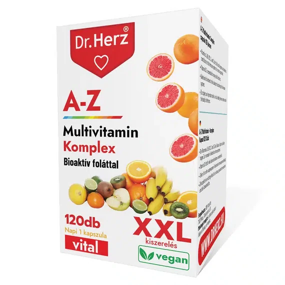 Dr. Herz A-Z multivitamin Komplex XXL kapszula 120db