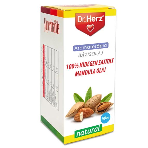 Dr. Herz 100% Hidegen sajtolt Mandulaolaj cseppek 50ml
