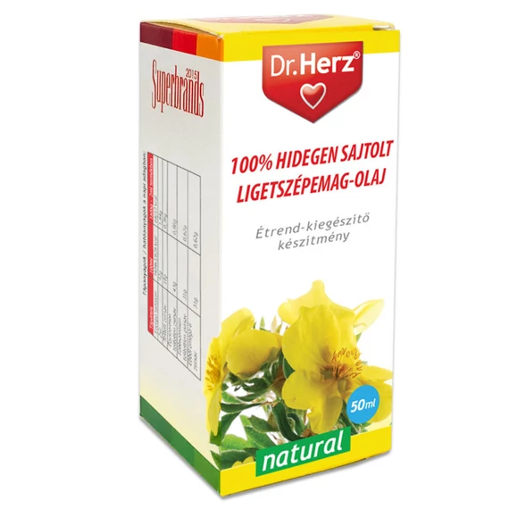 Dr. Herz Hidegen sajtolt ligetszépe olaj 50ml