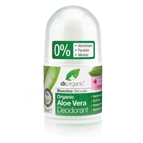 Dr. Organic bio aloe vera golyós dezodor 50ml