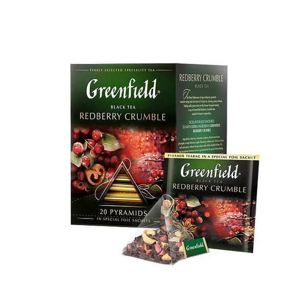 GREENFIELD Redberry Crumble tea 20x1,8g