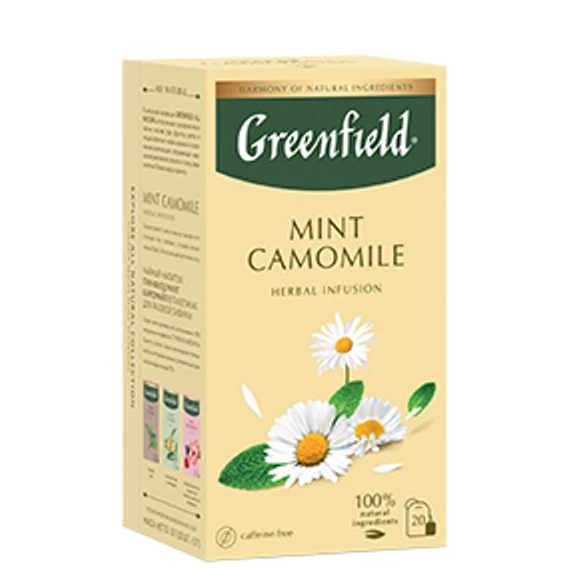 GREENFIELD Camomile Mint tea 20x1,5g