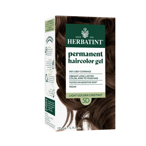 Herbatint 5d arany világos gesztenye hajfesték 170 ml