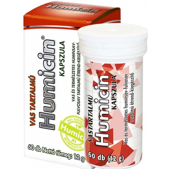 Humicin vas kapszula 60db