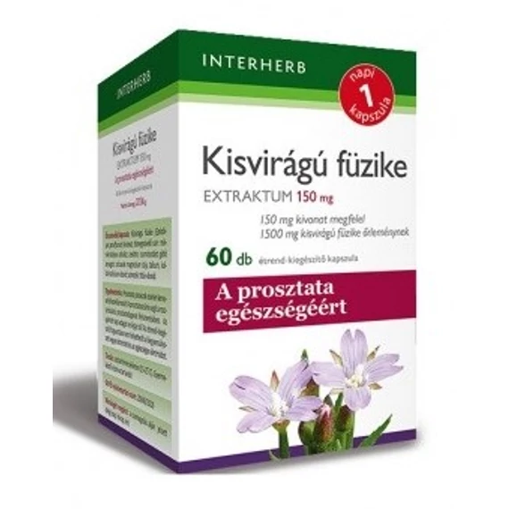 Interherb napi 1 kisvirágú füzike kapszula 60db