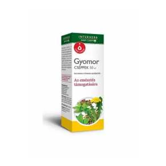 Interherb napi csepp gyomor cseppek 50ml