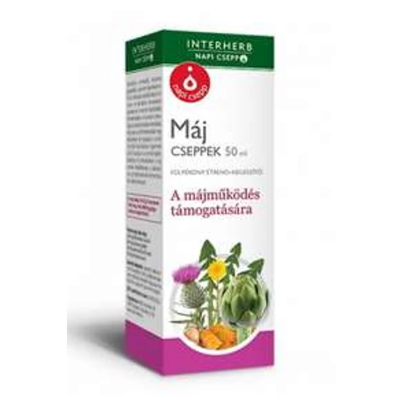 Interherb napi csepp máj cseppek 50ml