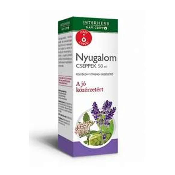 Interherb napi csepp nyugalom cseppek 50ml
