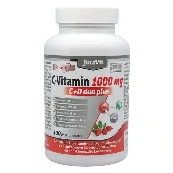 JutaVit C+D Duo Plus Retard filmtabletta 100db