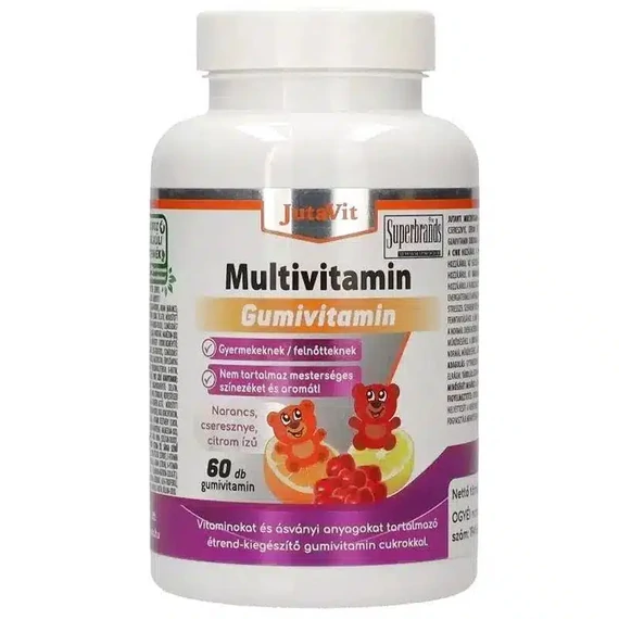 JutaVit Multivitamin gumivitamin 60 db