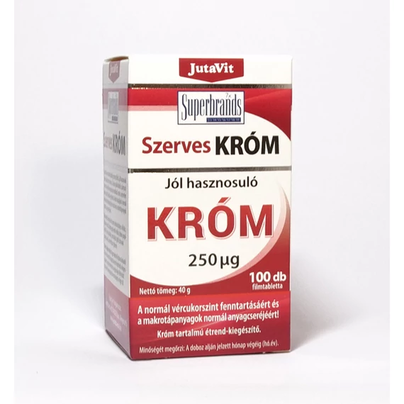 JutaVit Szerves króm tabletta 100db