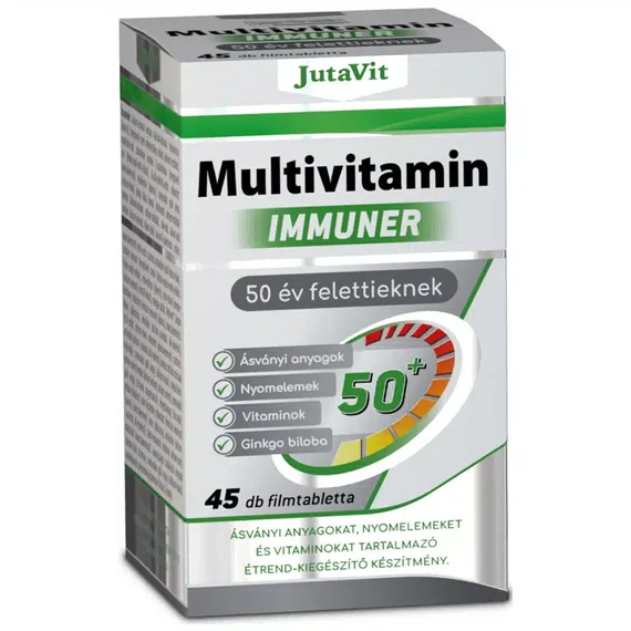 Jutavit multivitamin senior 50+ tabletta 45db