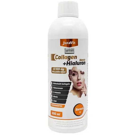 JutaVit Collagen+Hialuron Matrix ital Barack ízben 500ml