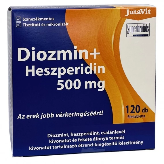 JutaVit Diozmin + Heszperidin tabletta 500mg 120db