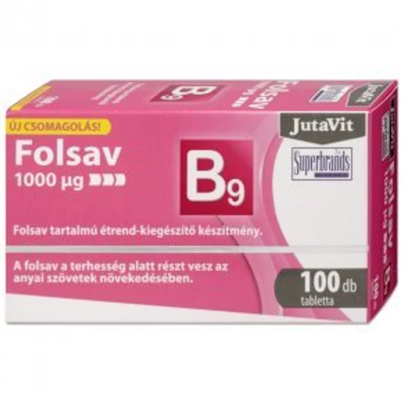 Jutavit Folsav tabletta 100db
