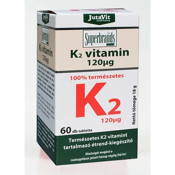Jutavit K2-vitamin tabletta 60db